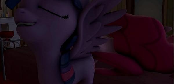  Pinkie Pie and Twilight Sparkle Anal Vore Anna | SFM 3D Animation